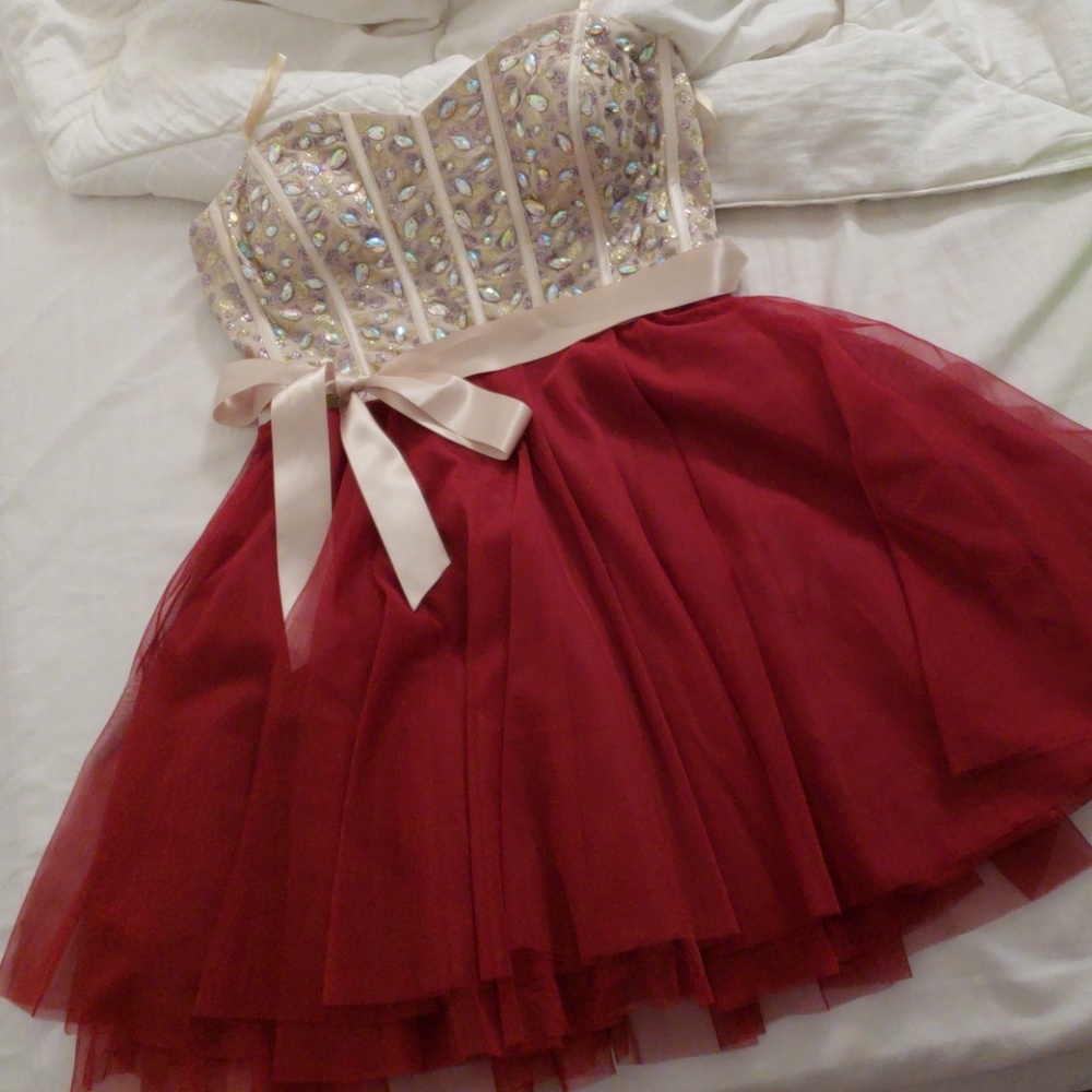 Strapless Winterball / Homecoming Dress